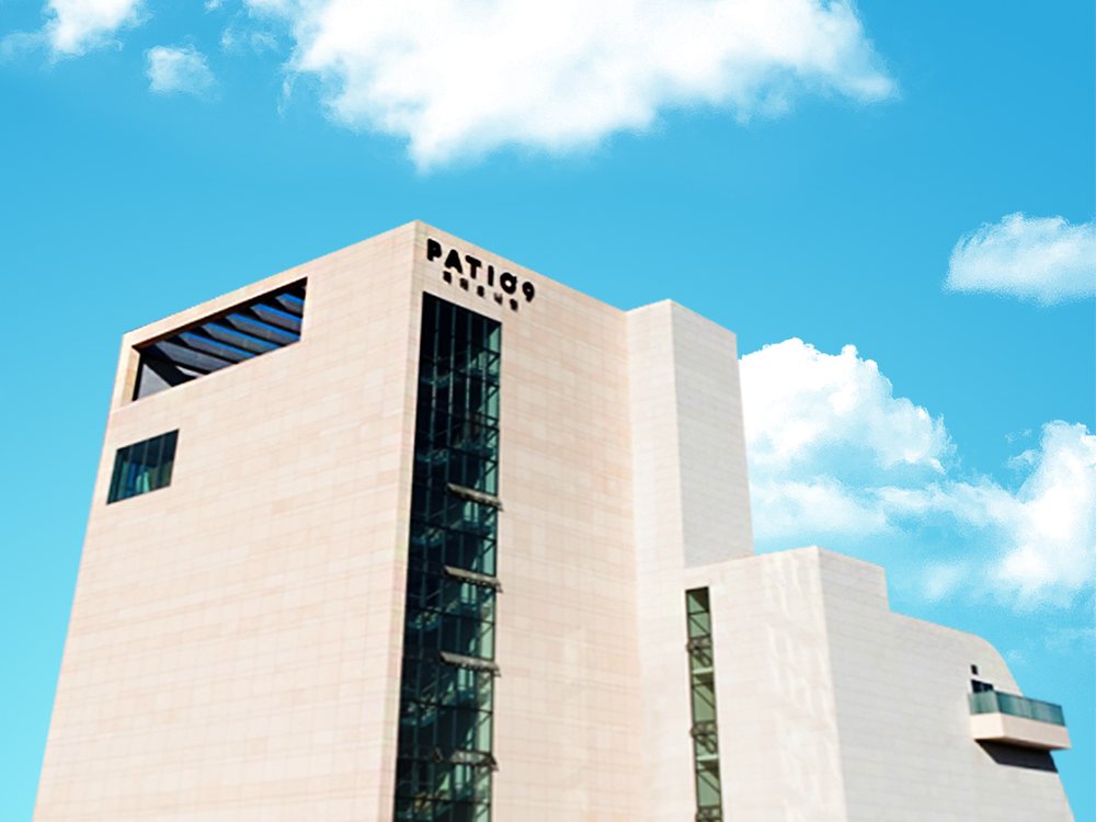 Patio9, the building the clinic occupies — Forever Plastic Surgery Gangnam