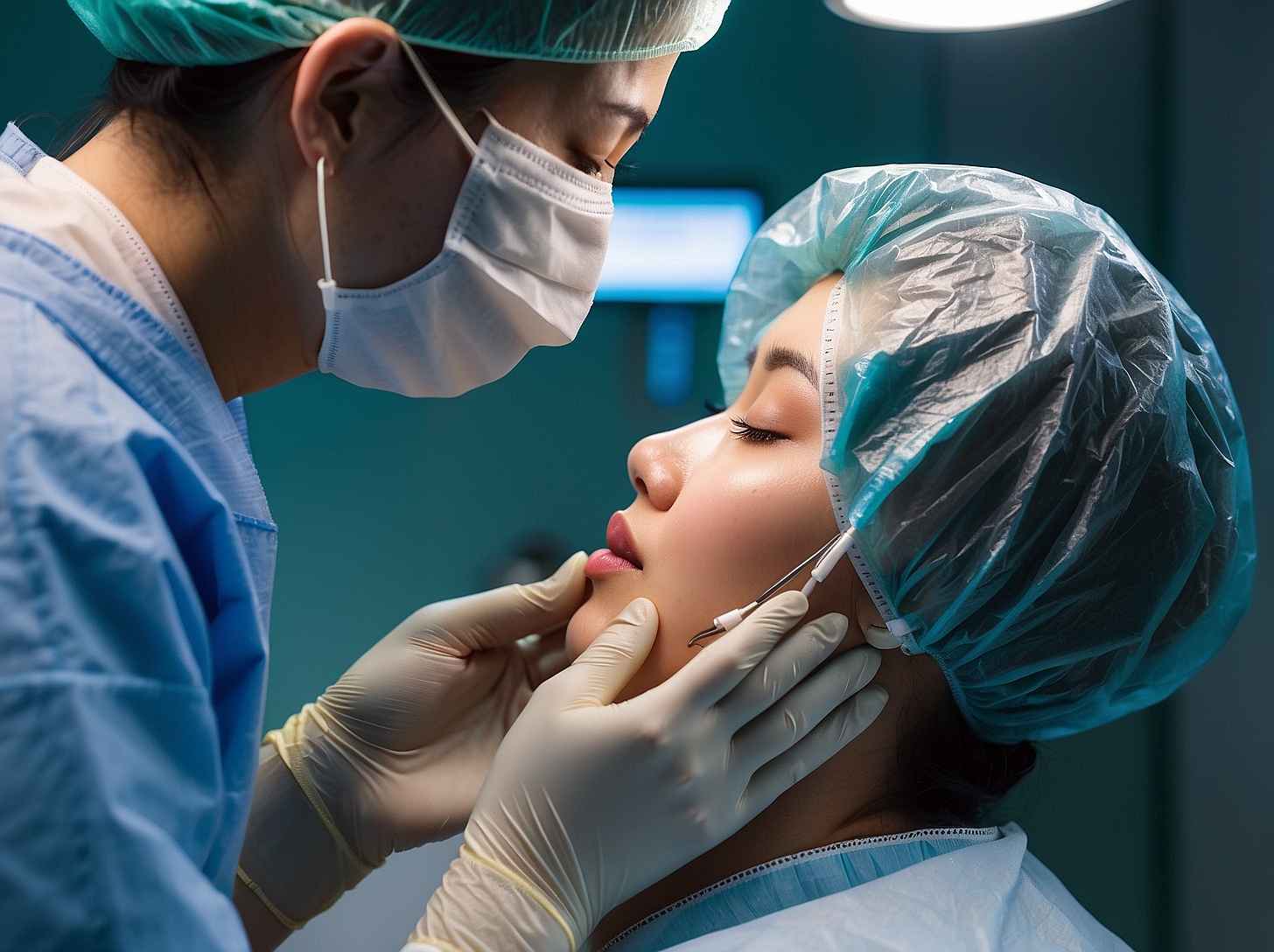 Rhinoplasty specialist surgeon Seoul Korea 3D CT scan analysis planning